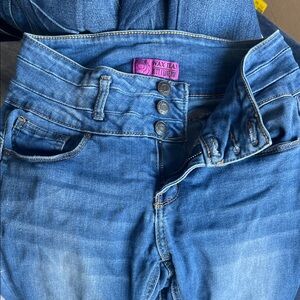 Wax Jean Women's High Rise Blue Jeans